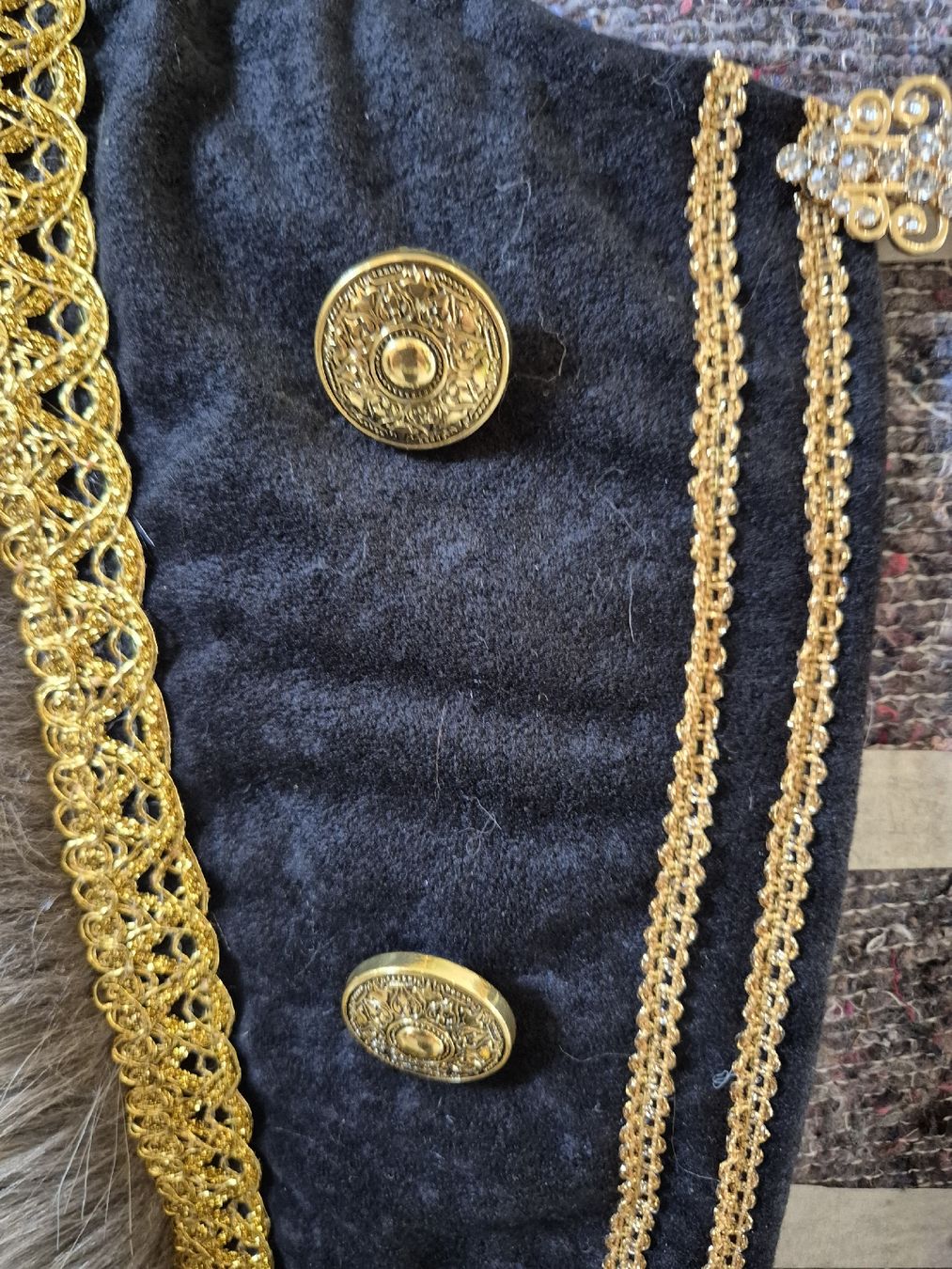 Costumi: Fasnachtskostüm / Barockmantel – Nuovo (secondo la descrizione) da Läufelfingen venduto da Netti04 1