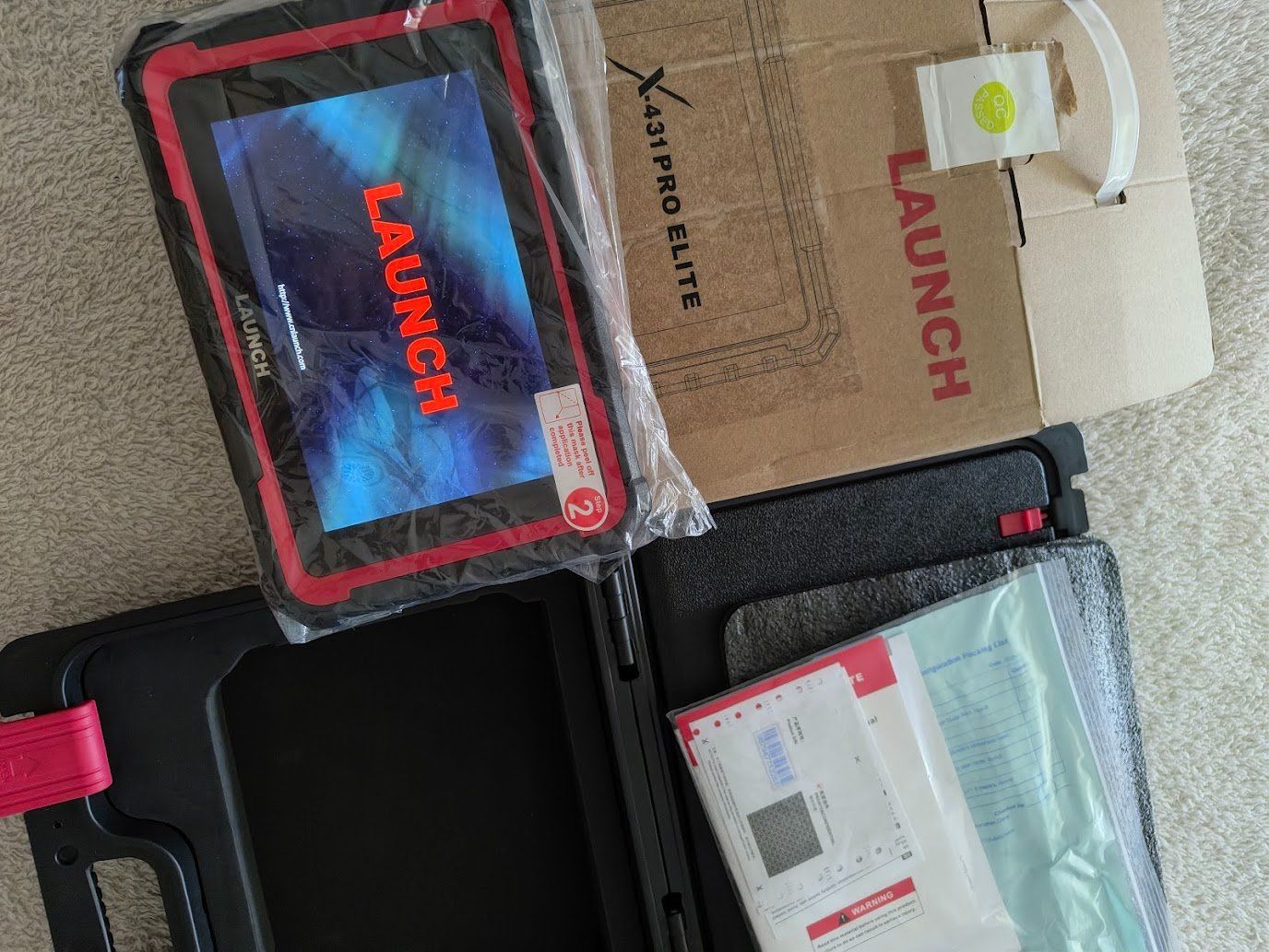 Launch Mesurer: LAUNCH X431 PRO ELITE Diagnosegeraet mit Koffer neu – Neuf avec emballage d'origine à Umiken par miru007 1