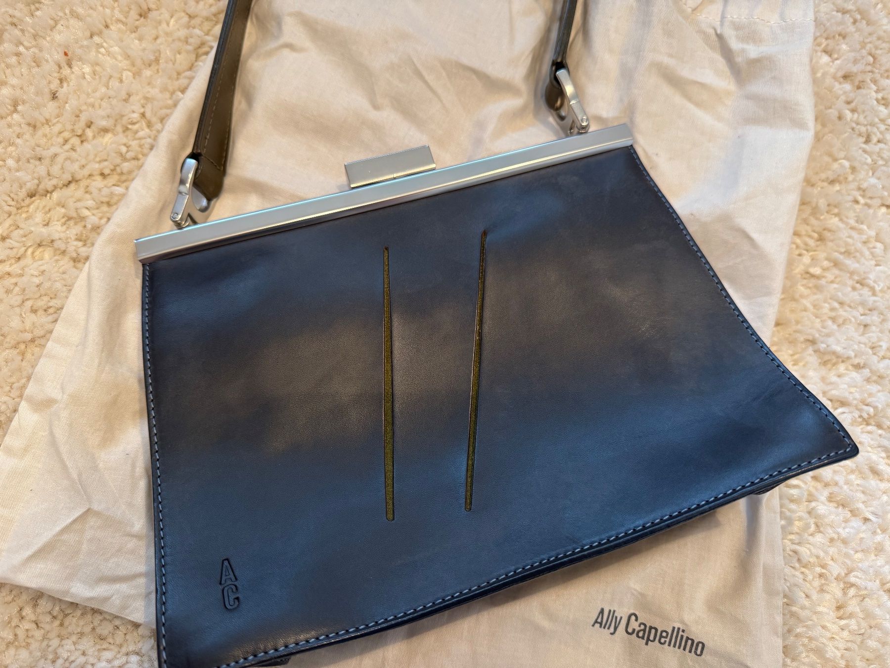 Borse: Ally Capellino Leather Handbag – Usato da Fribourg venduto da mariedw 3