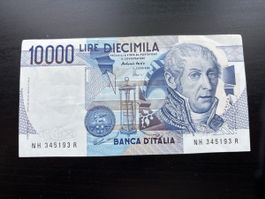 Billet Italie 🇮🇹 10 mil lire 