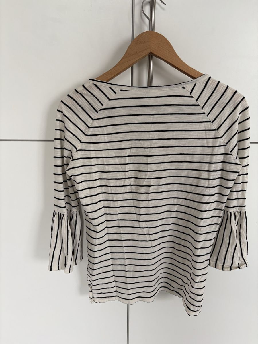 Tops: White & Navy Striped top – Gebraucht aus Oberdorf SO von retowolf 2