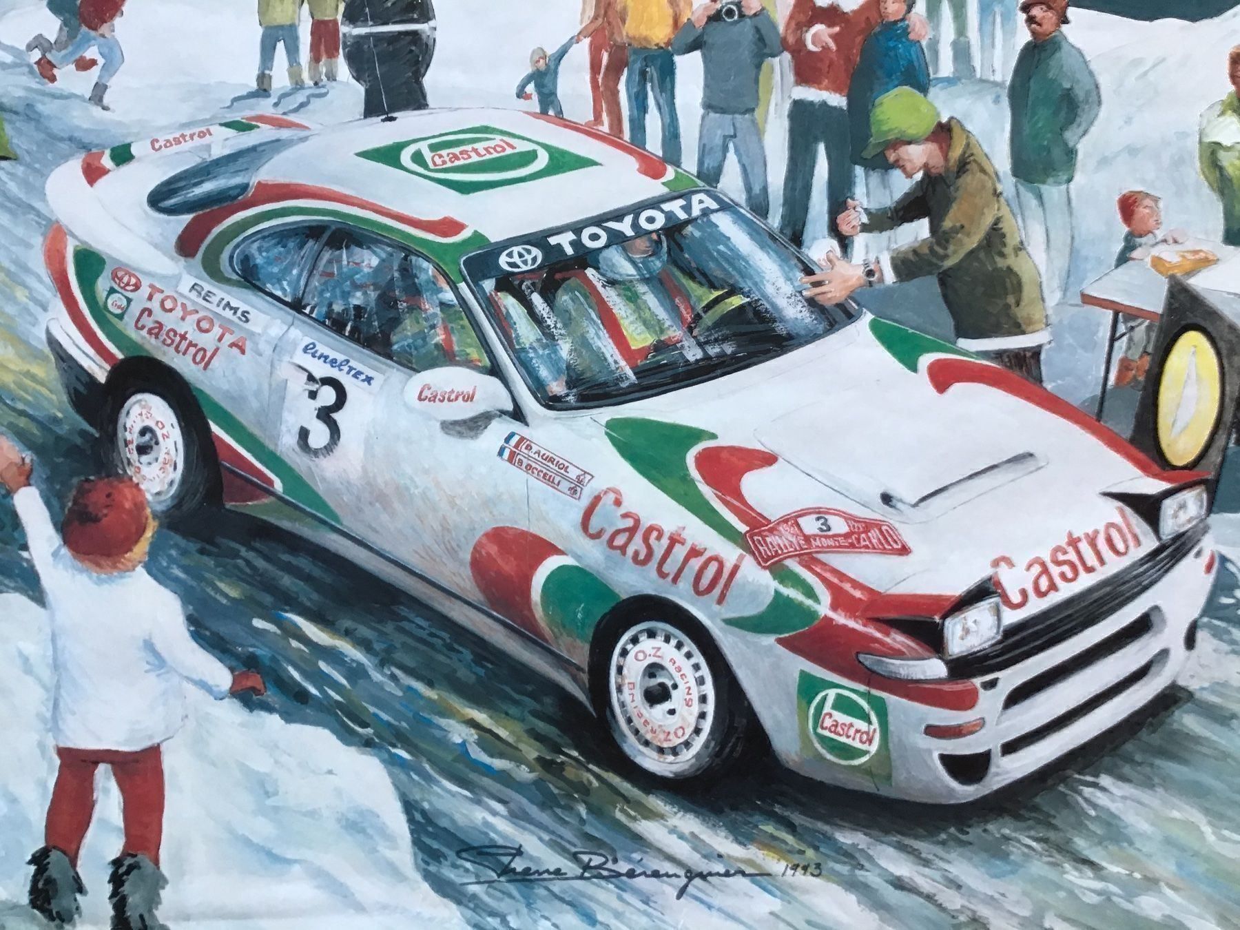 Poster & Bilder: Rallye Monte-Carlo 1993 – Gebraucht aus Némiaz (Chamoson) von Patoshi 3