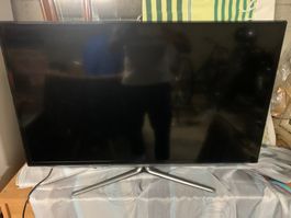 Téléviseur Samsung écran plat noir état d'occasion