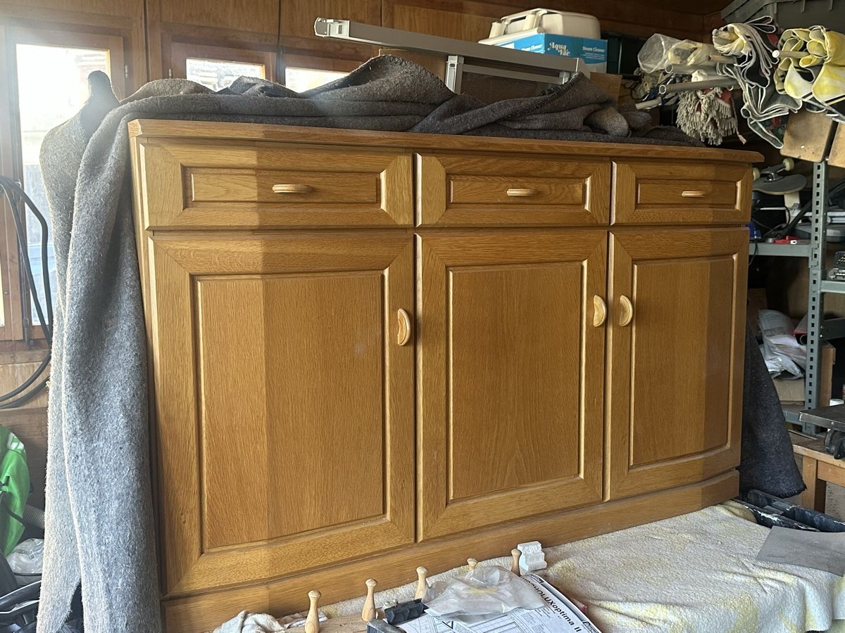 Cassettiere: Holz Kommode Massiv Eiche – Usato da Brienz venduto da SarMi7