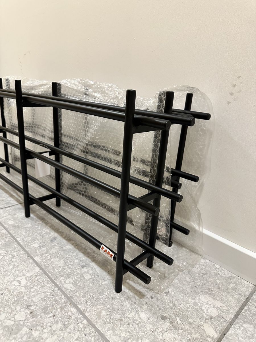 Kare Scaffali: Weinregal "Cape Town" Schwarz 80x34cm – Nuovo e nell'imballaggio originale da Solothurn venduto da boomchicawahwah 1