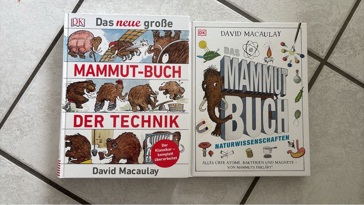 Libri: 2x Mammut-Buch von David Macaulay: Technik & Wissen – Nuovo (secondo la descrizione) da Ostermundigen venduto da Ivoire