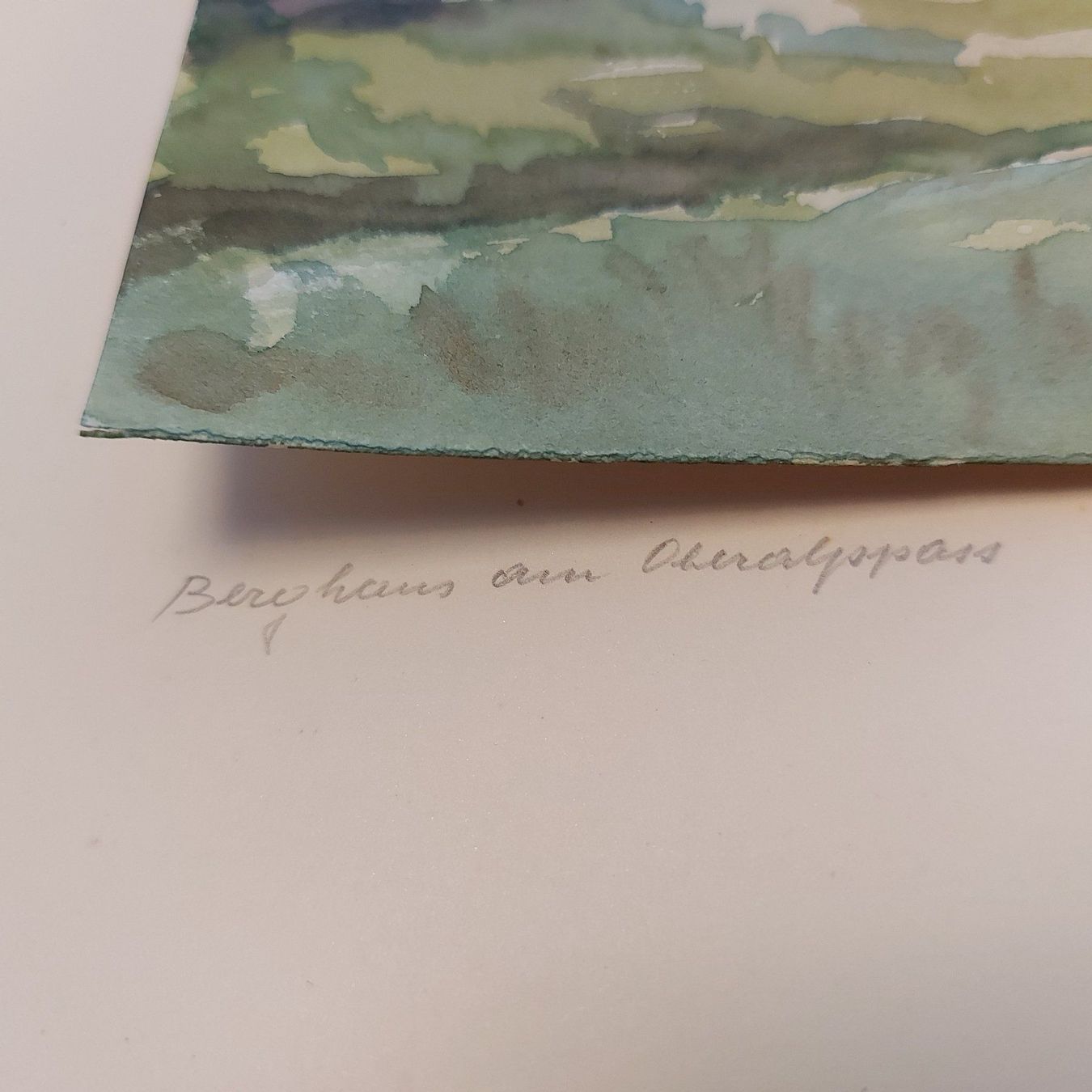Dipinti: Altes Bild von Josef Wagner      B.B10* – Usato da Grenchen venduto da swiss.antiques 4