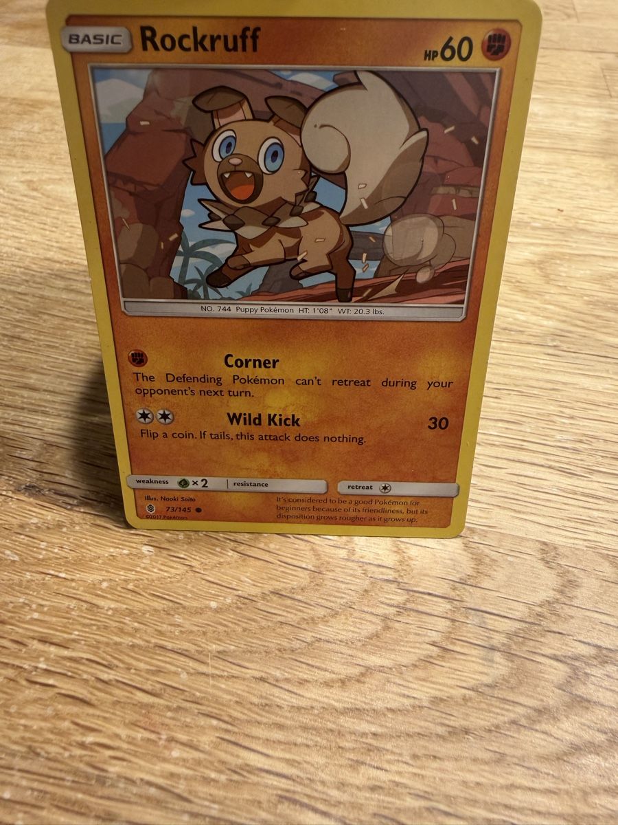 Cartoline: Rockruff 73/145 – Usato da Uitikon Waldegg venduto da Sa_v9gp