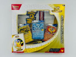 Coffret Collection Poster Pokémon 30e Anniversaire Neuf - FR