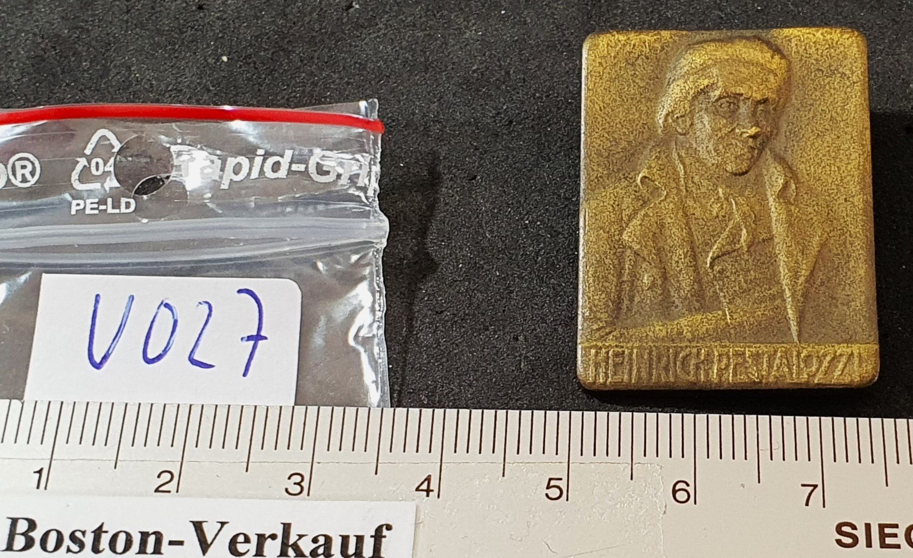 Spille & Fermagli: V027 - Brosche Heinrich Pestalozzi – Usato da Reinach BL venduto da Boston-Verkauf 3