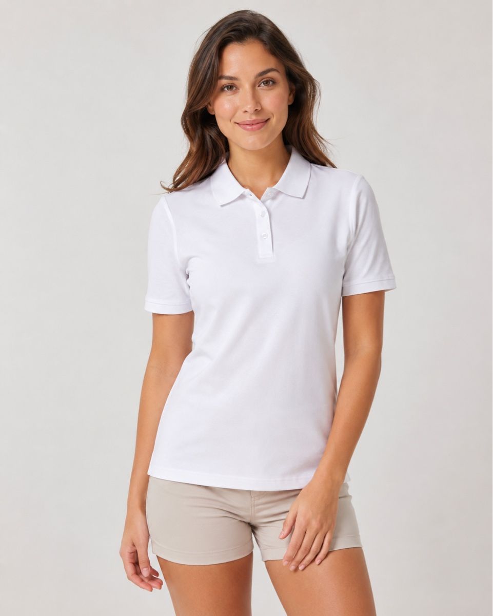 Polos: Poloshirt weiss - Unisex  – Neuf (Voir description) à Oberwangen b. Bern par 7AJU