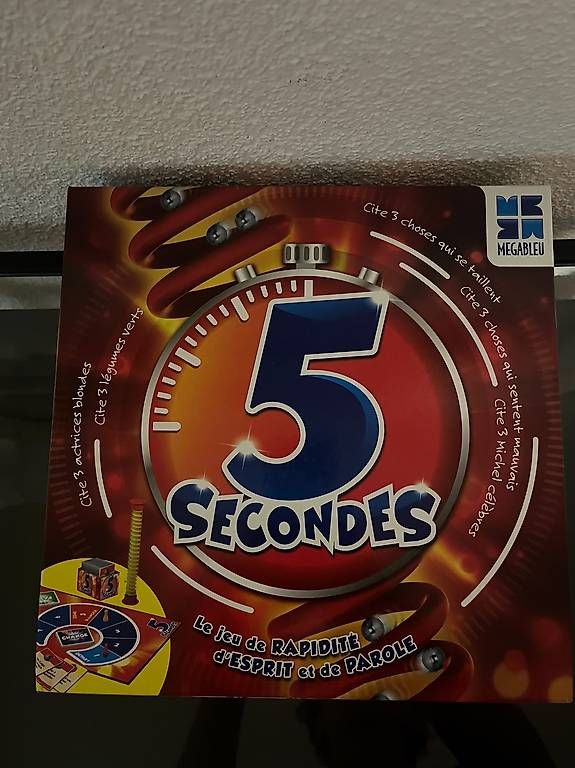 Jeux: Jeux de société - 5 Secondes  – D'occasion à Chavannes-Renens par luc_52p8