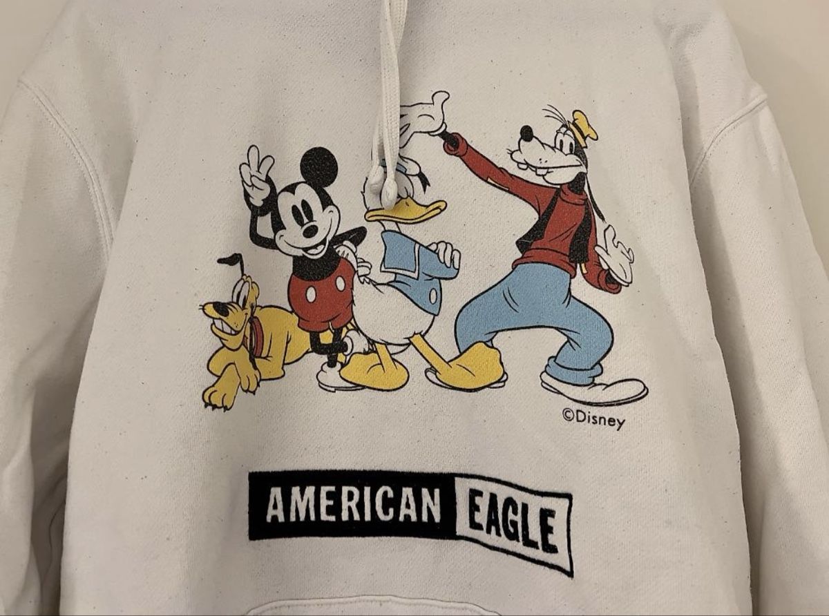 American Eagle Maglioni & Felpe: Weisser Disney Hoodie American Eagle – Nuovo (secondo la descrizione) da Zürich venduto da man_nq66 3