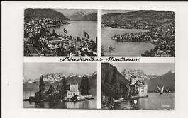 AK  1962 Souvenir de Montreux