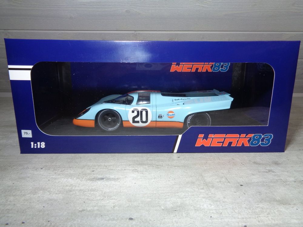 Porsche 917K 21 24 Heures du Mans 1970 CMR CMR43008 - Miniatures Autos