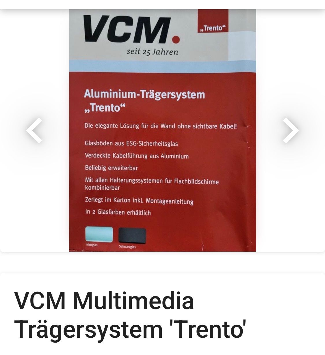 Amplificatori: Trägersystem Trento – Usato da Niederrohrdorf venduto da ste_lqk5 5