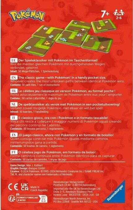Ravensburger Spiele: Ravensburger Pokémon Labyrinth Connect – Neu – Neu und originalverpackt aus Soyhières von Spartan117 1