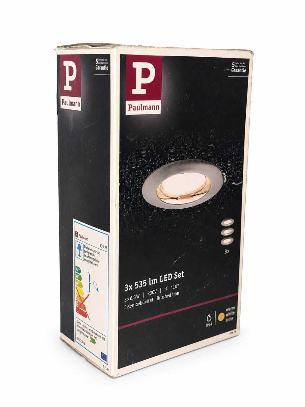 Paulmann Lustres & lampes de plafonds: Paulmann LED Einbauspots 3er Set 939.76 – Neuf (Voir description) à Hunzenschwil par foe_z7s9