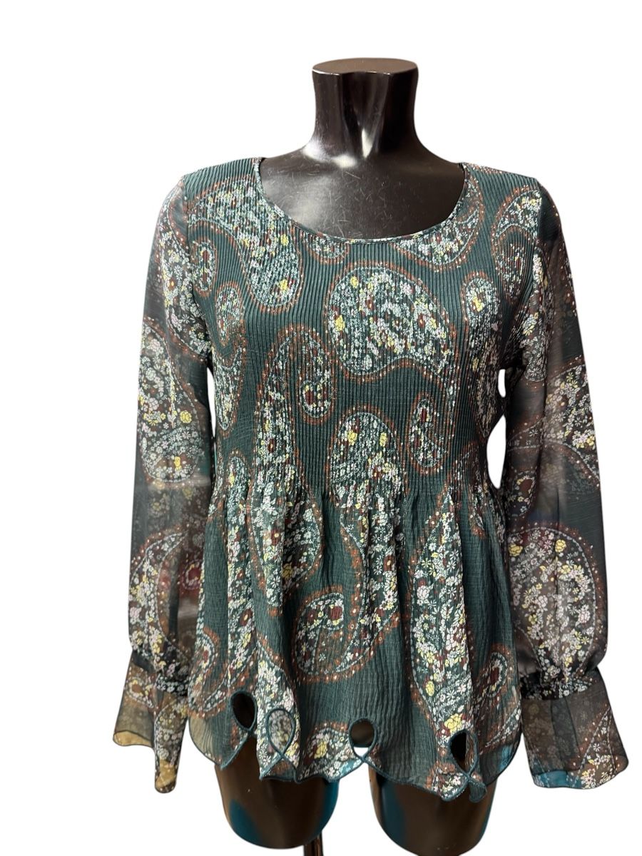 Chloé Top: See By Chloe Bluse Paisleymuster Gr. 36 – Usato da Zürich venduto da Finesse54