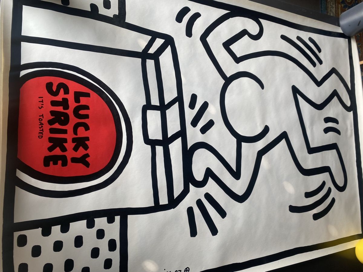 Posters & Illustrations: Affiche Keith Haring 1987 originale – D'occasion à Lausanne par Csamadhi 7