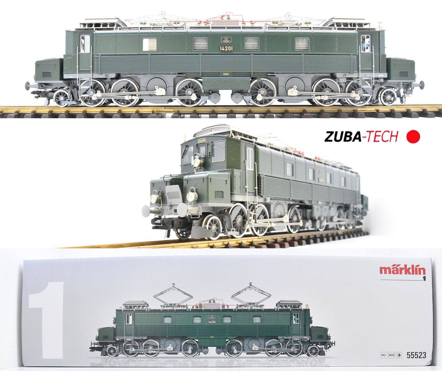 Märklin 55523 E-Lok Ce 6/8 I SBB Spur 1 Digital mit OVP (Neu (gemäss ...