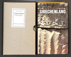 GRIECHENLAND Festland & Peloponnes. Brian de Jongh UNGELESEN