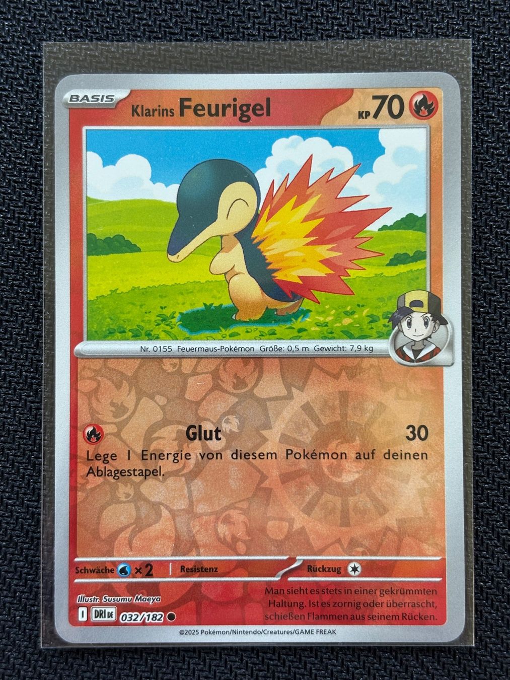Pokémon Carte collezionabili: Klarins Feurigel (DRI 032) Reverse Holo - Ewige Rivalen - DE – Nuovo (secondo la descrizione) da Hergiswil NW venduto da Feybyen