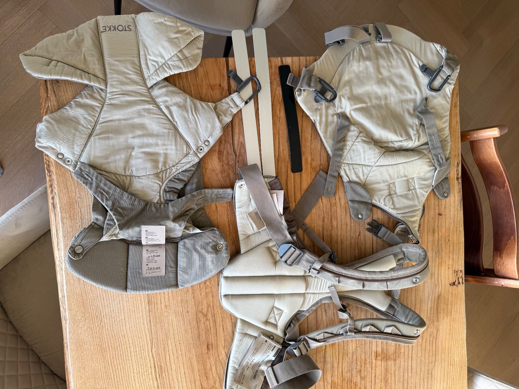 Stokke Bauch- & Rückentragen: Stocke-Trage, Khaki / Beige – Gebraucht aus Herrliberg von Alexandra8702 1