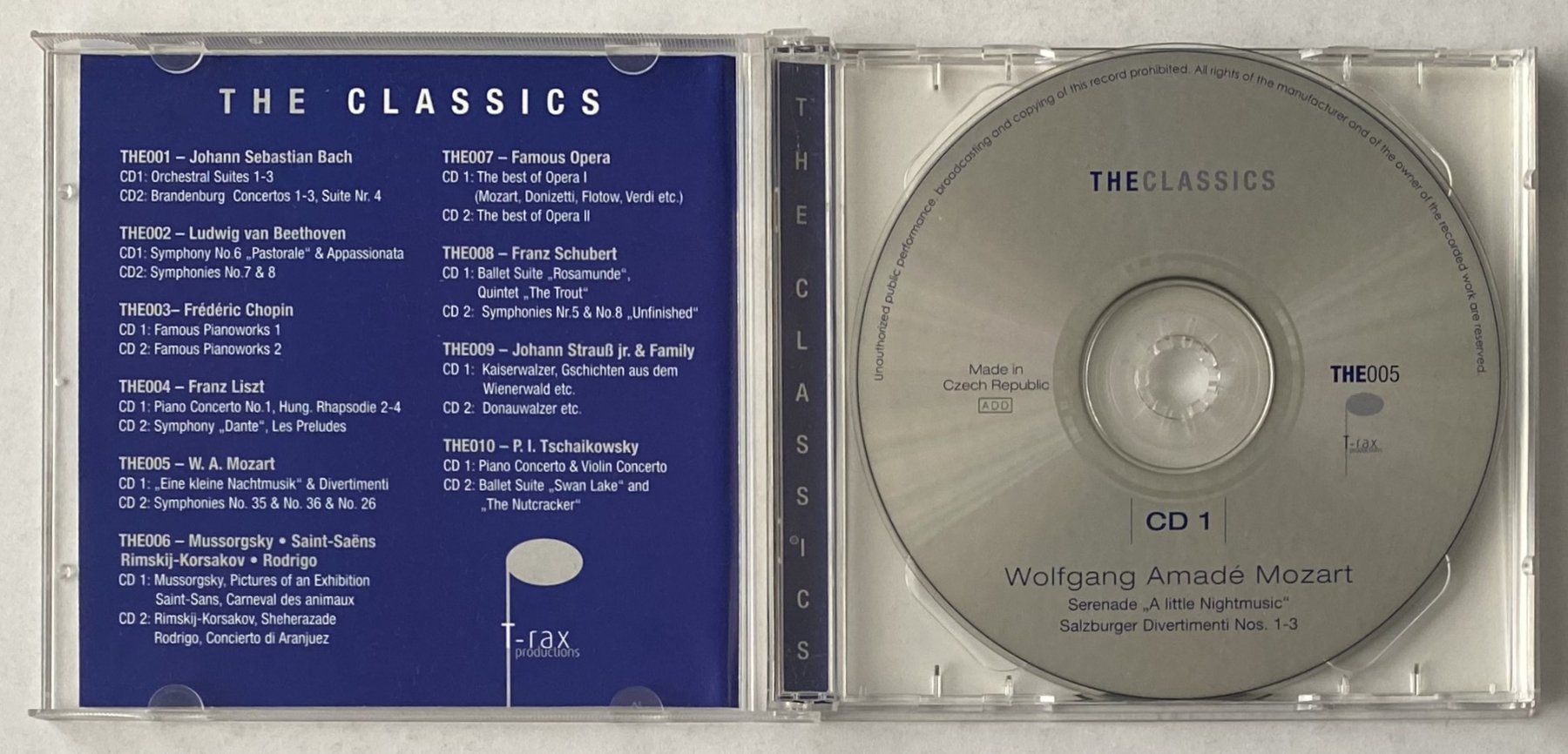 CD: Wolfgang Amade Mozart – Usato da Flums venduto da Asquillo 2