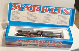 Märklin 3098 Dampflok/loco. à vapeur mit Tender DB in OVP