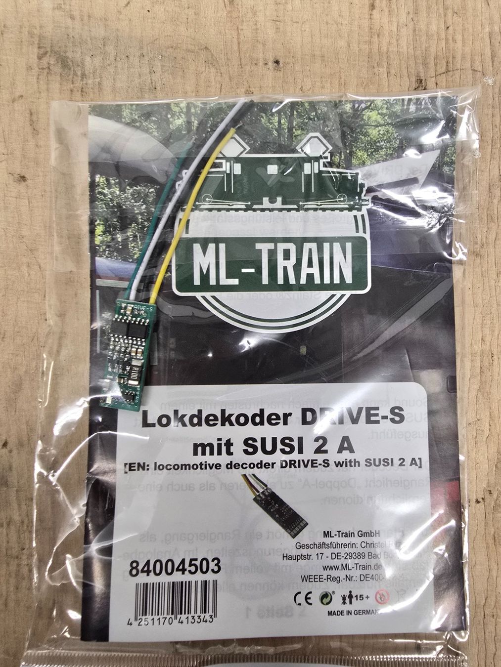 Modellini di ferrovie: ML-Train Lokdecoder DRIVE-S mit SUSI 2 A - Neu & OVP! – Usato da Breitenbach venduto da gnieserli