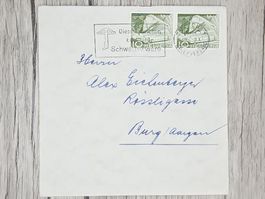 CL13 Enveloppe + Timbre Suisse 19xx