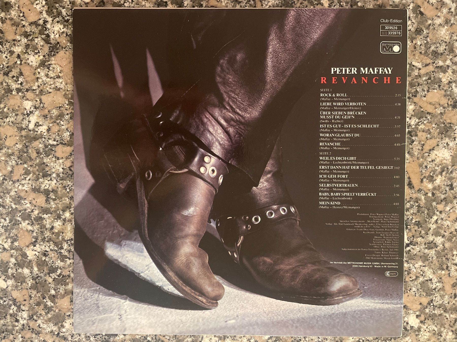 Dischi in vinile: A307/Peter Maffay - Revanche – Usato da Frutigen venduto da Philippe_jsp 1