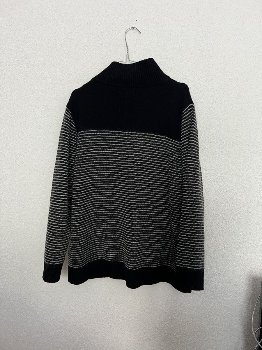 Claudie Pierlot Pullover & Sweatshirts: Pull Claudie Pierlot rayé noir/gris - Taille 3 – Gebraucht aus Montreux von ZeAe 1