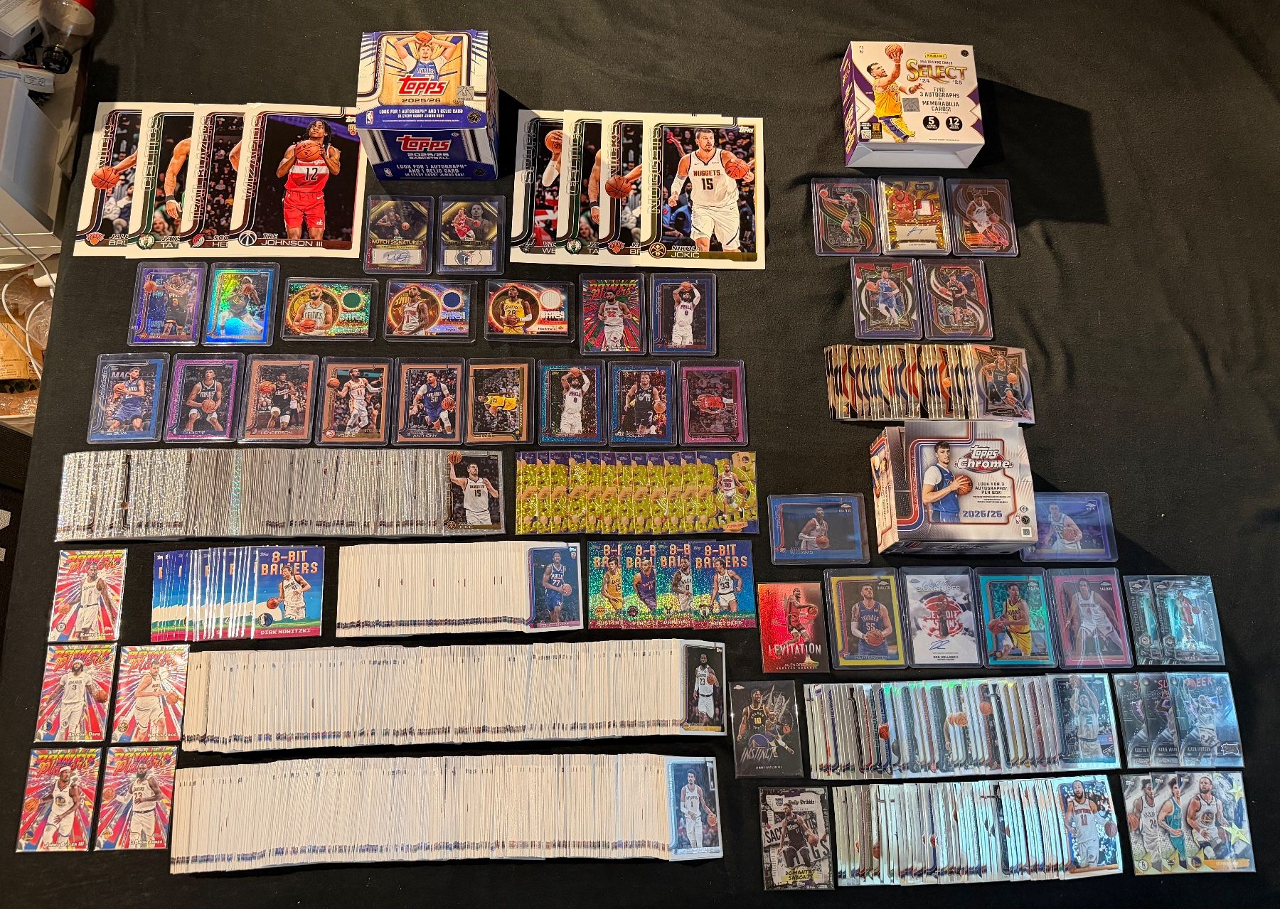 Topps Carte collezionabili: BASKETBALL TOPPS CHROME/FLAGSHIP 25/26 & PANINI SELECT 24/25 – Nuovo (secondo la descrizione) da Binz venduto da Cediboy