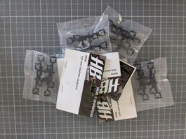 4 x HB Hot-Bodies by HPI HB68836 Cup Joint Adapter Gear Diff