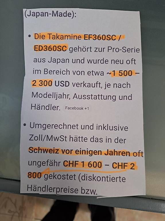 Musikinstrumente: Westerngitarre Original Takamine Profigitarre – Gebraucht aus Laufenburg von agi_7dfm 7