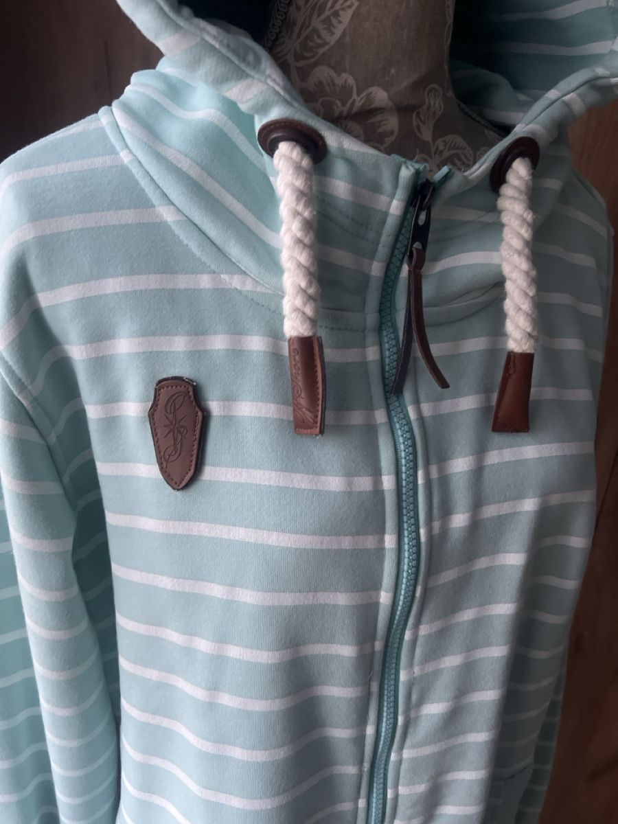 Giacche: gestreifte Sweatjacke, Grösse XXL – Usato da Seon venduto da Sunny-Schmuck78 1