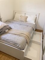 Schönes Doppelbett 140x200cm mit Matratze