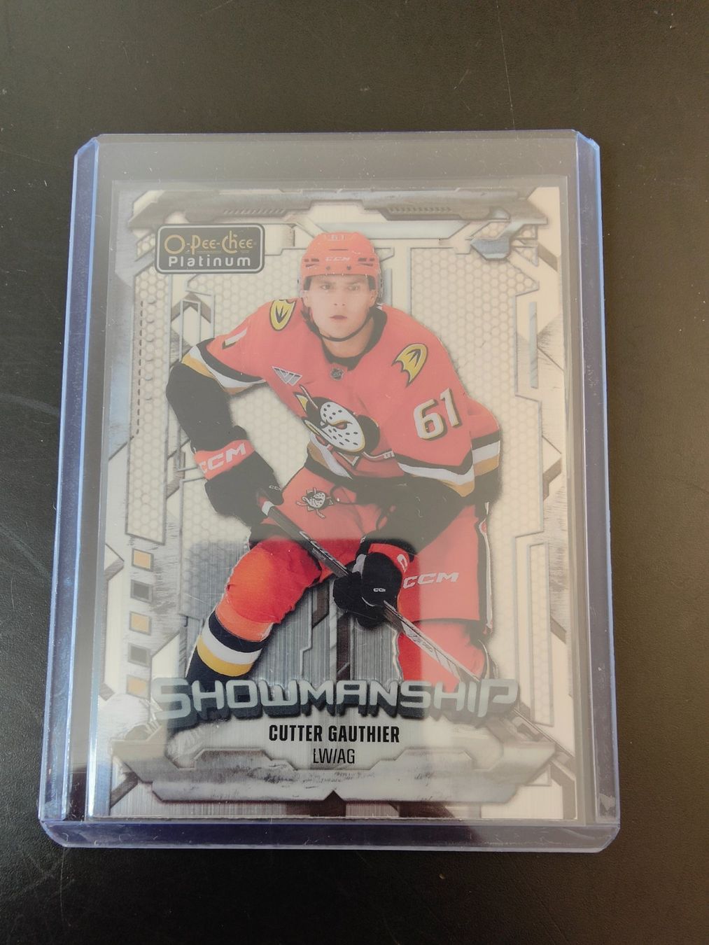 Sammelbilder & Trading cards: Cutter Gauthier Anaheim Ducks O Pee Chee Showmanship – Gebraucht aus Wangen SZ von Sasch3