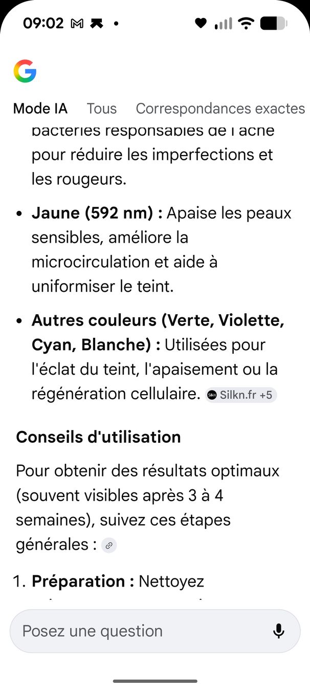 Cura del viso: Masque LED Deniove, Glowskin Pro, 7 couleurs – Usato da Buchillon venduto da BarbaraS-D 4