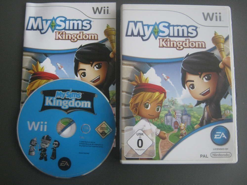 Nintendo Giochi: 😎My Sims Kingdom Wii – Usato da Schüpfheim venduto da Games_Spielkonsolen 1