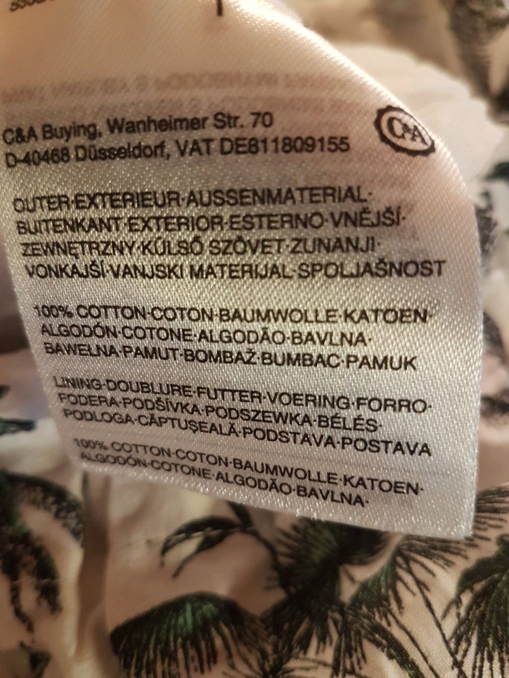 C&A Röcke: Jupe taille élastique grandeur 38 marque C&A 100% coton – Gebraucht aus Villiers von  4