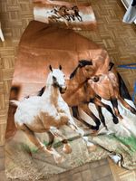 Bettwäschesset Pferde Renndach Grösse      160x210cm
