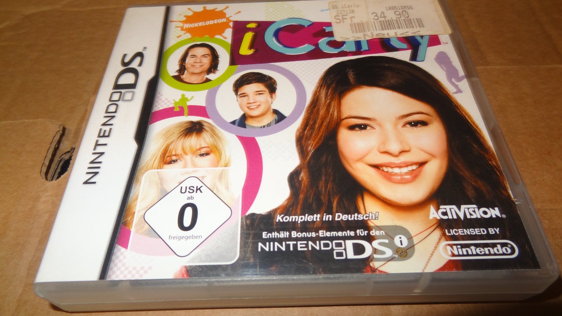 Nintendo Giochi: I Carly Nickelodeon DS – Usato da Olten venduto da Disc-Ausverkauf