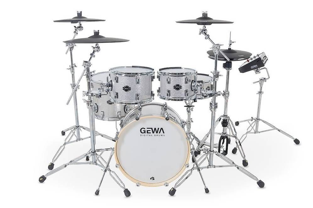 Musikinstrumente: GEWA GEWA G9 PRO SE Silver Sparkle - 6-teilig – Neu (gemäss Beschreibung) aus Bühl BE von x-drums