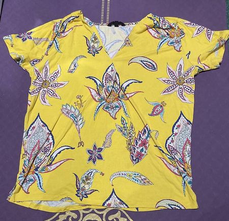 Gelbe Desigual Bluse 