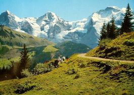 WENGEN Wanderweg