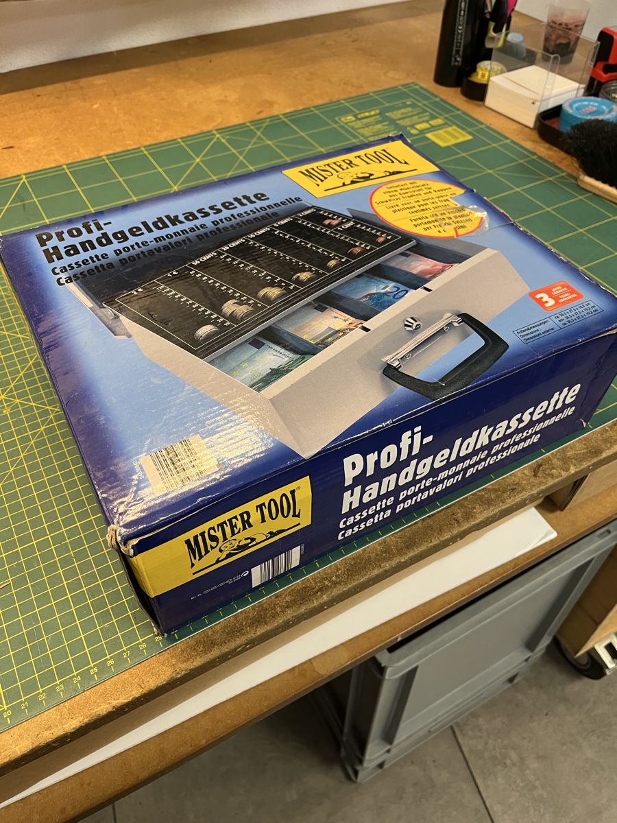 Registratore di cassa: MISTER TOOL PROFI HANDGELSKASSETTE – Usato da Lugano venduto da Kingolla 2