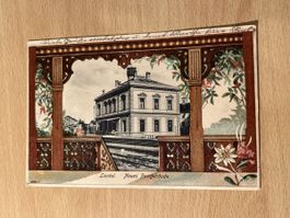 Alte Ansichtskarte Liestal, neues Postgebaude, Top Zustand